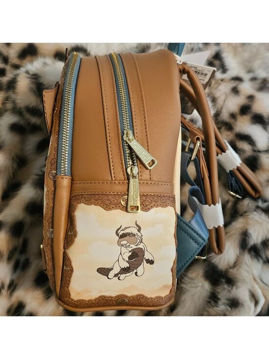Avatar the Last Airbender  Loungefly Nickelodeon Aang Momo Mini Backpack NWT New main image 11